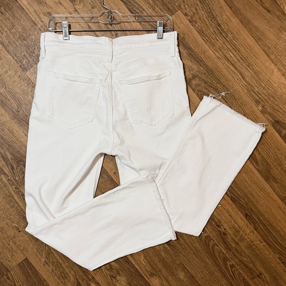 J. Crew Demi Boot Crop Jean in White Trash - Picture 5 of 12